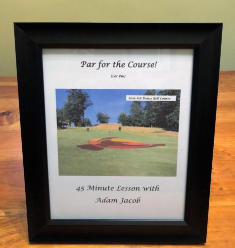 Par for the Course Adam Jacob